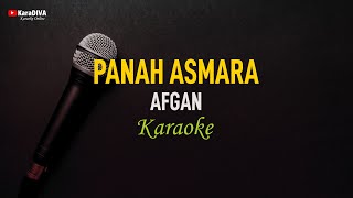 Afgan  Panah Asmara Karaoke [upl. by Wilbert]