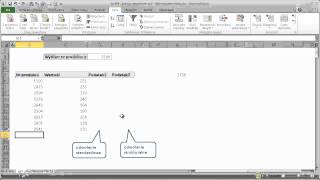 excel034  Zakresy dynamiczne cz7  Wykorzystanie tabel [upl. by Edny269]