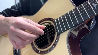 Landslide Intro Picking Pattern  Fingerstyle Guitar Lesson [upl. by Anatak]