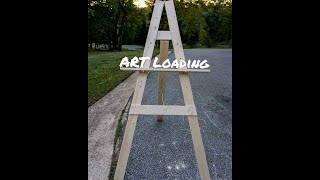 How to Make Your Own Easel  DIY [upl. by Ahsiemak]