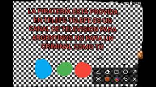 FALSO pantalla anti piratería de telefe2018 [upl. by Bigelow]