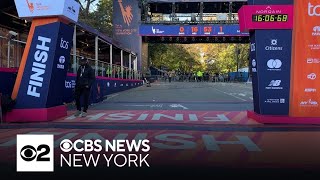 Runners ready to hit the pavement for 2024 NYC Marathon [upl. by Evers438]