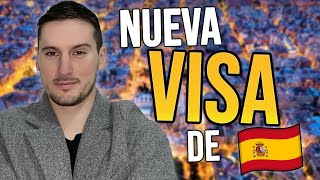 Visa para NÓMADAS DIGITALES de ESPAÑA ¡Todo lo que necesitas saber [upl. by Orvah]