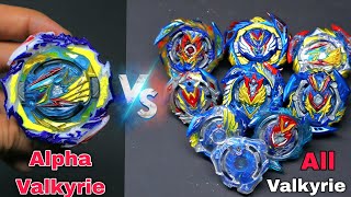 Alpha Valkyrie Vs All Valkyrie Fight  Alpha Valkyrie Strongest [upl. by Delanos]