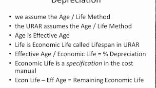 Depreciated Replacement Cost Automated [upl. by Eilyak123]