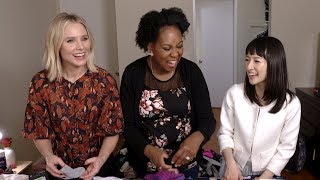 Momsplaining with Kristen Bell SparkJoy with Marie Kondo [upl. by Kcired]