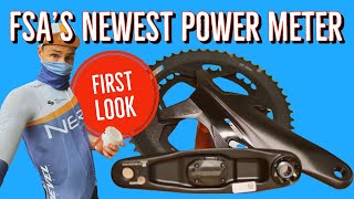 NEW CYCLING TECH ALERT  FSA PowerBox SC Power Meter First Look [upl. by Ecilegna]