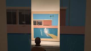 David Hockney  A Bigger Splash 1967  MET New York City December 2017 [upl. by Rossner892]