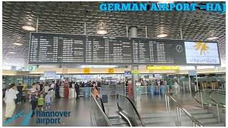 AIRPORTTOUR  TERMINAL C of the HANNOVER AIRPORT GATE CHECK IN [upl. by Ameen]