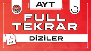 AYT FULL TEKRAR  DİZİLER  2022  PDF  merthoca fulltekrar [upl. by Casaleggio319]