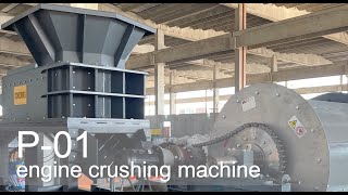 Aluminium engines crushing plant  STOKKERMILL P01 [upl. by Caraviello860]