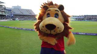 Mascot Race 2016  Edgbaston Cricket Ground [upl. by Okimik]