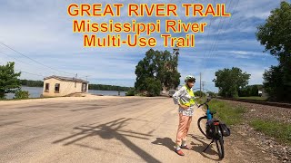 Mississippi Great River Trail by Savanna Illinois 2 [upl. by Audri]