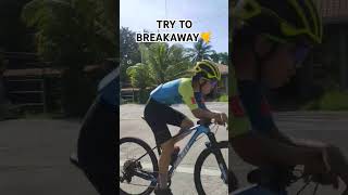 TRY TO BREAKAWAY TO THE PELOTON SHORTS MTB RIDESCLIMBSUBSCRIBE🙏 [upl. by Jacynth]