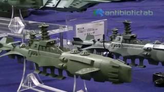 Space Battleship Yamato related items at Shizuoka Hobby Show in 2012 [upl. by Redfield]