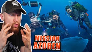 Mission Azoren  Mein erster Tauchgang mit Robert Marc Lehmann  Fritz Meinecke reagiert [upl. by Etteniuq594]