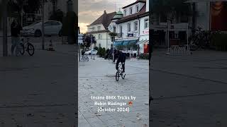 Herbst BMX Tricks von Robin Rüdinger bmxflatland bmxlife [upl. by Nellir262]