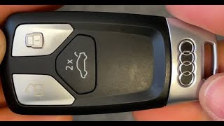 How to Replace Your Audi Key Battery [upl. by Atsira357]