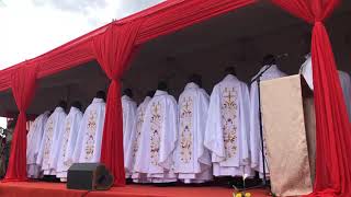 Part 2 Cardinal Robert Sarah ordains Priests in Obala Diocese Cameroon Friday April 5 2024 [upl. by Aihsital177]