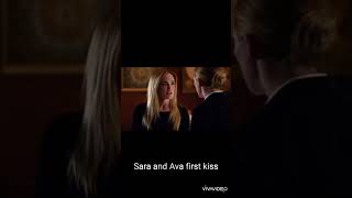 Sara and Ava first kiss [upl. by Eineg]