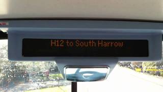 iBus Announcement  H12 to South Harrow [upl. by Suzy]