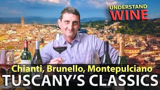 Which Tuscan Wine to Buy  Your Guide to Chianti Brunello Montalcino Vino Nobile di Montepulciano [upl. by Gimble]