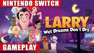 Leisure Suit Larry Wet Dreams Dont Dry Nintendo Switch Gameplay [upl. by Faye]