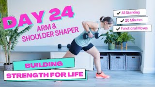 Day 24 The Ultimate Arm amp Shoulder Shaping Workout for Perimenopause and Beyond [upl. by Amieva]