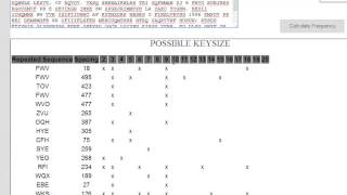 Cryptography  Breaking the Vigenere Cipher [upl. by Calva]