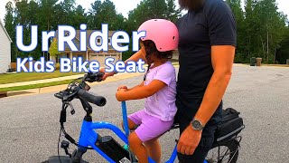 UrRider Childs Bike Seat [upl. by Aleehs47]