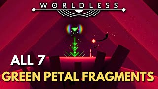 Worldless  All 7 Green Petal Fragments Locations Guide For Secret Boss [upl. by Delaney]