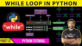 13 🐍While loop in Python  The Basics of while Loop in Python in tamil whileloop pythonwhileloop [upl. by Gabrila]