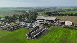 50 meter lange sleufsilo geleverd in Dalen  MBS Beton [upl. by Sherl]