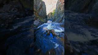 Diving the most beautiful waterfall in Norway 🍂 [upl. by Rosalee]