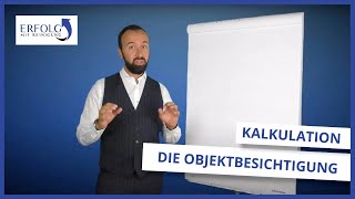 Kalkulation Gebäudereinigung Teil 1 Wichtig bei der Objektbesichtigung [upl. by Areip]