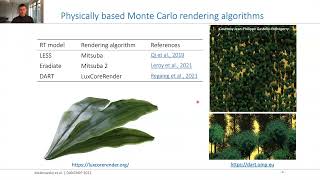 Zbynek Malenovsky  Potentials of 3D radiative transfer modelling in plant phenotyping [upl. by Evelc74]