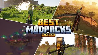 Top 10 Best ModPacks For Minecraft 112 → 1202 2023 [upl. by Skipton]