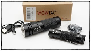 WOWTAC A5  EDC Taschenlampe  Cree XHP70 LED  26650 Akku  3650 Lumen  Flashlight 1 [upl. by Mitchiner]