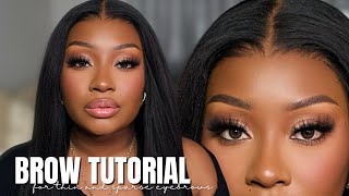 2024 Brow Tutorial  How to Fill in SparseThin Eyebrows [upl. by Shuman615]