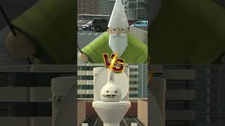 Skibidi Toilet The Green Wizard Gnome vs Skibidi Otamatone shorts skibiditoilet [upl. by Ojeibbob939]