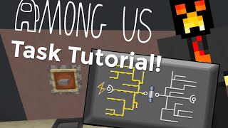 How to make the Divert Power task In Minecraft  Among Us in Minecraft [upl. by Ahsimot]