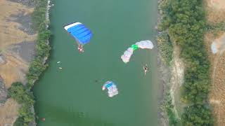 SkyFrogs Base jumping off Perrine Bridge [upl. by Lashonde161]