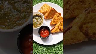 Trending recipe of bread pakoda l bread pakoda l easy snack recipe l ytshorts viralshorts [upl. by Ardnaxila]