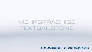 Mehrsprachige Textbausteine [upl. by Heda650]