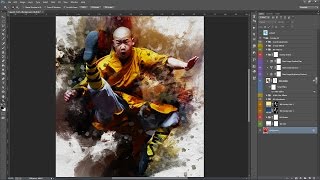 Smudge Art Photoshop Action Guide [upl. by Alrak]