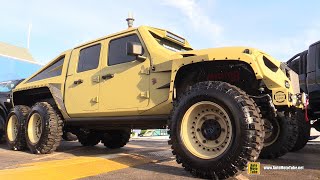 2022 Jeep Gladiator Apocalypse 6x6 Hellcat 707hp  Exterior Interior Walkaround Tour [upl. by Alimrahs]