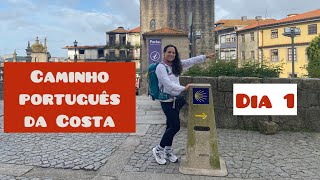 Dia 1  Caminho Português da Costa Do Porto até Lavra Praia de Angeiras [upl. by Leveroni729]