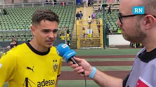 BVBMatchwinner Kjell Wätjen quotWir haben gegen Hoffenheim noch eine Revanche offenquot [upl. by Anirbaz]