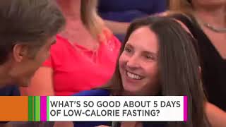 Longevity Diet  Prof Valter Longo Dr Oz talks about 5 Day Fasting Mimicking Diet Plan FMD [upl. by Ellehsim]