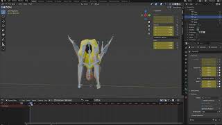 Edd Skeleton Game 96  Animating the butt eye monster Unreal Engine [upl. by Kcirredal]